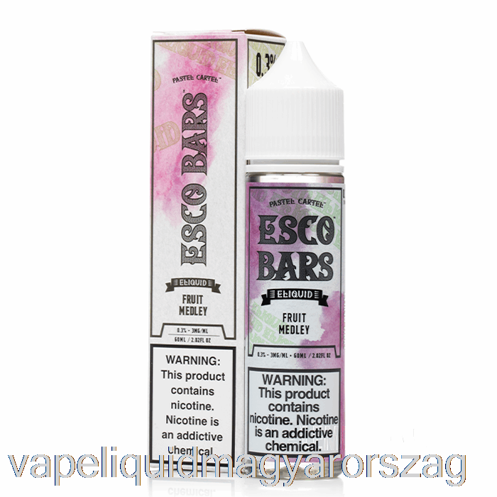 Gyümölcs Keverék - Esco Rudak - 60ml 0mg Vape Folyadék